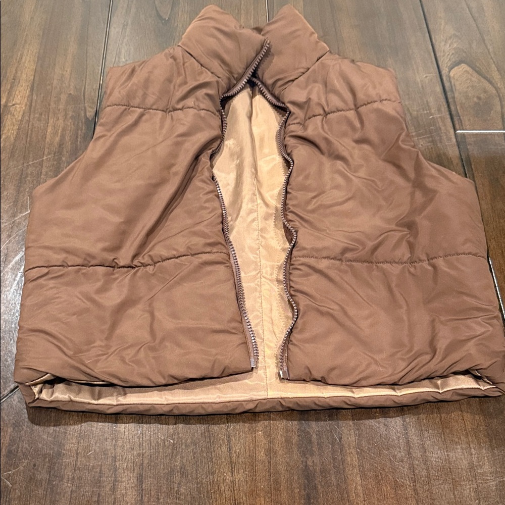 SHEIN Chocolate Brown Outerwear